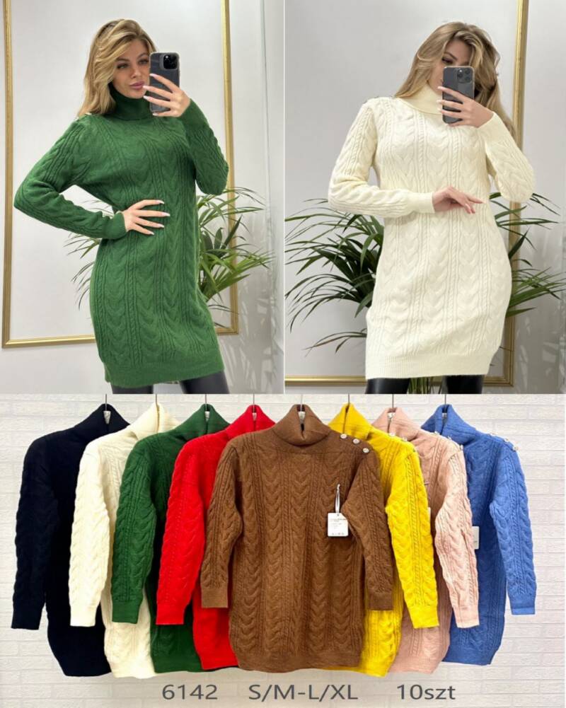 Sukienki damskie Roz S/M-L/XL, Mix Kolor .Paczka 10 szt